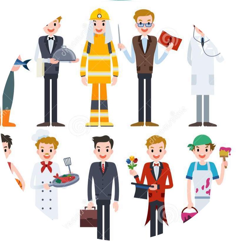 Different jobs